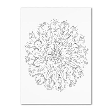 Trademark Fine Art Hello Angel 'Big Beautiful Blossoms 17' Canvas Art, 35x47 ALI2915-C3547GG